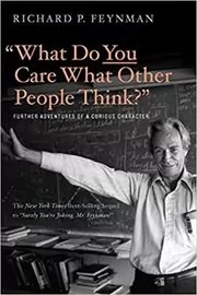 Book cover for ""What Do You Care What Other People Think?"" by Richard P. Feynman