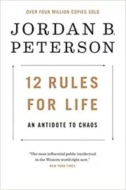Book cover for "12 Rules for Life" by Jordan Peterson