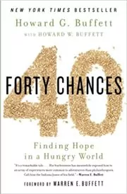 Book cover for "40 Chances" by Howard G Buffett