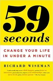 Book cover for "59 Seconds" by Richard Wiseman