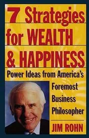 Book cover for "7 Strategies for Wealth & Happiness" by Jim Rohn