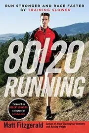 Book cover for "80/20 Running" by Matt Fitzgerald