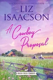 Book cover for "A Bride for the Bronc Rider / A Cowboy's Proposal" by Liz Isaacson