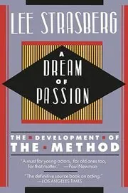 Book cover for "A Dream of Passion" by Lee Strasberg