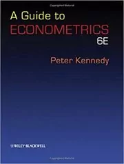 Book cover for "A Guide to Econometrics" by Peter Kennedy