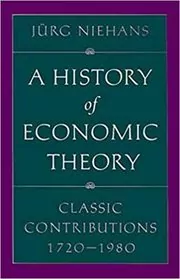 Book cover for "A History of Economic Theory" by Jürg Niehans