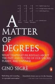 Book cover for "A Matter of Degrees" by Gino Segre