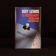 Book cover for "A Necessary Dealing / The Apartment Murder" by Roy Lewis