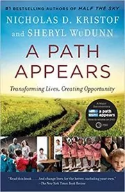 Book cover for "A Path Appears" by Nicholas D. Kristof