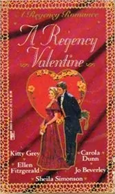 Book cover for "A Regency Valentine" by Jo Beverley