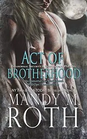 Book cover for "Act of Brotherhood" by Mandy M Roth
