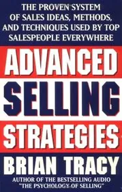 Book cover for "Advanced Selling Strategies" by Brian Tracy