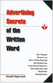 Book cover for "Advertising Secrets of the Written Word" by Joseph Sugarman