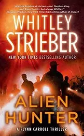 Book cover for "Alien Hunter / Hunters" by Whitley Strieber