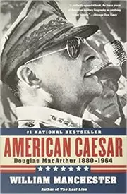 Book cover for "American Caesar" by William Manchester