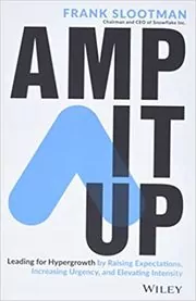 Book cover for "Amp It Up" by Frank Slootman