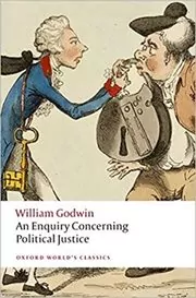 Book cover for "An Enquiry Concerning Political Justice" by William Godwin