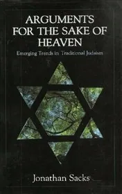 Book cover for "Arguments for the Sake of Heaven" by Jonathan Sacks