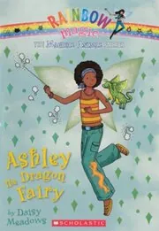 Book cover for "Ashley the Dragon Fairy" by Daisy Meadows