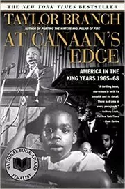 Book cover for "At Canaan's Edge" by Taylor Branch