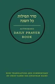 Book cover for "Authorised Daily Prayer Book" by Jonathan Sacks