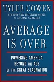Book cover for "Average Is Over" by Tyler Cowen