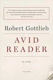 Book cover for "Avid Reader" by Robert Gottlieb