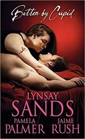 Book cover for "Bitten by Cupid" by Lynsay Sands