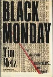 Book cover for "Black Monday" by Tim Metz
