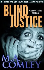 Book cover for "Blind Justice" by MA Comley