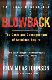 Book cover for "Blowback" by Chalmers Johnson
