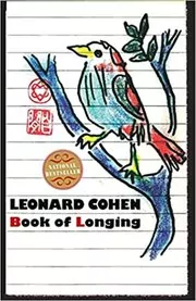 Book cover for "Book of Longing" by Leonard Cohen