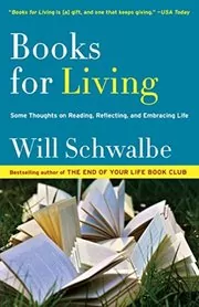 Book cover for "Books for Living" by Will Schwalbe