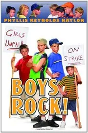 Book cover for "Boys Rock!" by Phyllis Reynolds Naylor