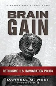 Book cover for "Brain Gain" by Darrell M. West
