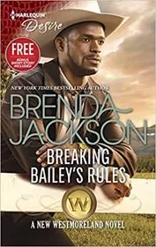 Book cover for "Breaking Bailey's Rules / Reclaimed by the Rancher" by Brenda Jackson