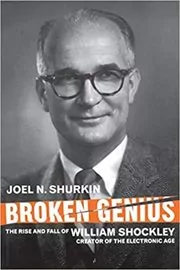 Book cover for "Broken Genius" by Joel N. Shurkin