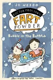 Book cover for "Bubble in the Bathtub / Time-Travel Bath Bomb" by Jo Nesbo