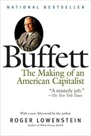 Book cover for "Buffett" by Roger Lowenstein