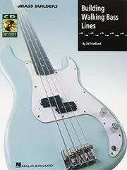 Book cover for "Building Walking Bass Lines" by Ed Friedland