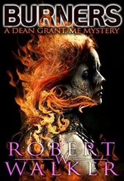 Book cover for "Burning Obsession / Front Burners" by Robert W Walker