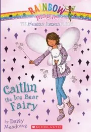 Book cover for "Caitlin the Ice Bear Fairy" by Daisy Meadows
