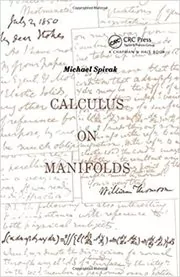 Book cover for "Calculus On Manifolds" by Michael Spivak