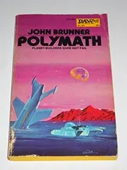 Book cover for "Castaway's World / Polymath" by John Brunner
