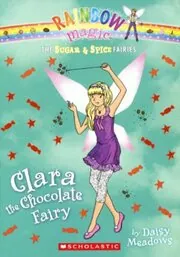 Book cover for "Clara the Chocolate Fairy" by Daisy Meadows