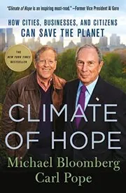 Book cover for "Climate of Hope" by Michael Bloomberg