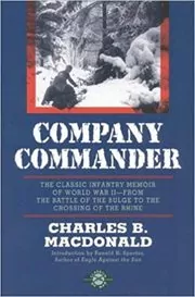 Book cover for "Company Commander" by Charles B. Macdonald