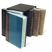 Book cover for "Computers & Typesetting" by Donald Knuth