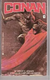 Book cover for "Conan" by Robert E Howard