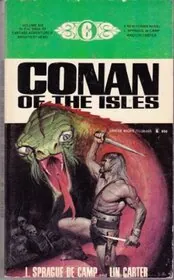 Book cover for "Conan of the Isles" by Lin Carter